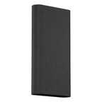 Lux Dual Voltage LED Wall Sconce, Black (20409LEDD)