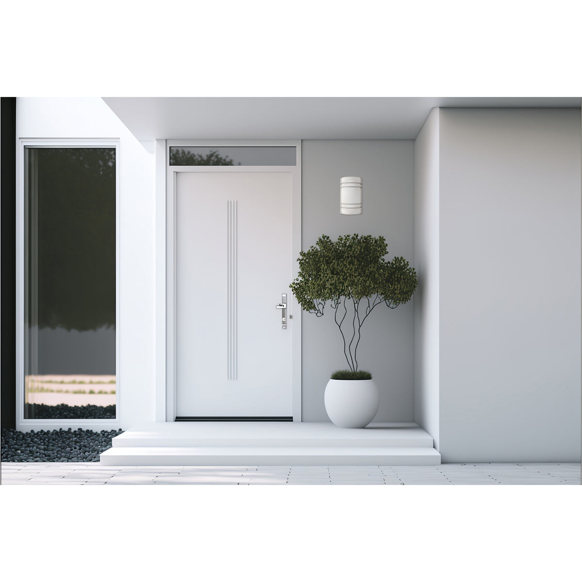 Access Lighting Cassi 2 Light Wall Sconce, Brushed Steel, image 7