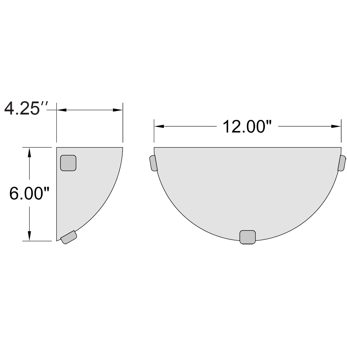 Access Lighting Mona 1 Light LED Wall Sconce, Brushed Steel, image 2