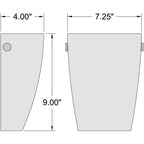 Access Lighting Elementary 1 Light LED Wall Sconce, image 3