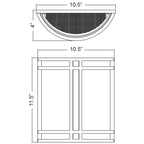 Access Lighting Artemis 2 Light Wall Sconce, image 7