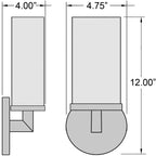 Access Lighting Aqueous LED Wall Sconce, image 2