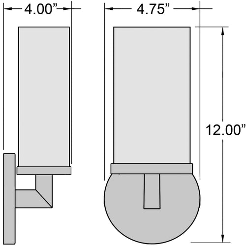 Access Lighting Aqueous LED Wall Sconce, image 2