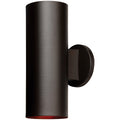 Uptown Bi-Directional Wall Sconce, Bronze / 120W