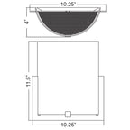 Access Lighting Breez 2 Light Wall Sconce, image 3
