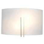 Prong 2 Light LED Wall Sconce, Brushed Steel / 12"