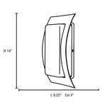Access Lighting Eclipse Outdoor Wall Mount, image 2
