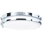 Access Lighting Solero Dual Voltage Emergency Battery Backup LED Flush Mount, 12"