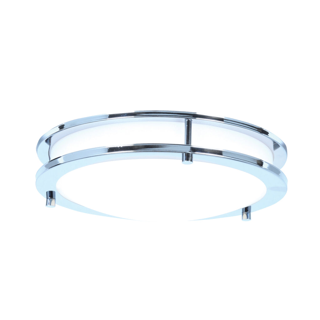 Access Lighting Solero LED Flush Mount, Chrome / 18"