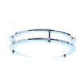 Solero LED Flush Mount, Chrome / 18"