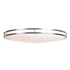 Solero Oval LED Flush Mount, Bronze