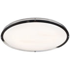 Access Lighting Solero Oval LED Flush Mount, Chrome