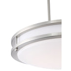 Solero LED Pendant or Semi-Flush