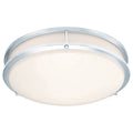 Solero III LED Flush Mount, Chrome / 14"