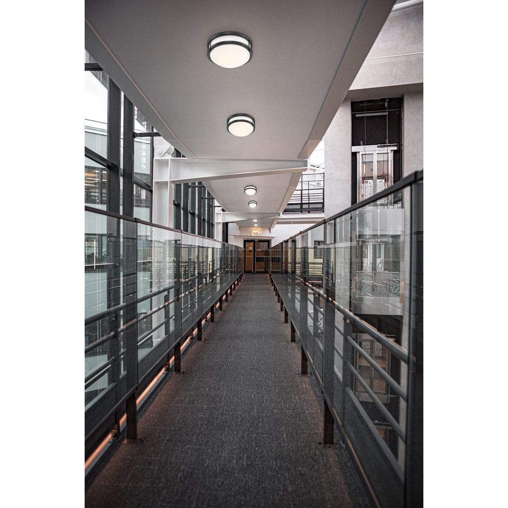 Access Lighting Solero III LED Flush Mount, Matte Black / 14", image 2