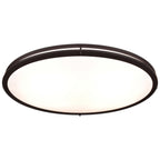 Access Lighting Solero III LED Flush Mount, Bronze / 18.5"