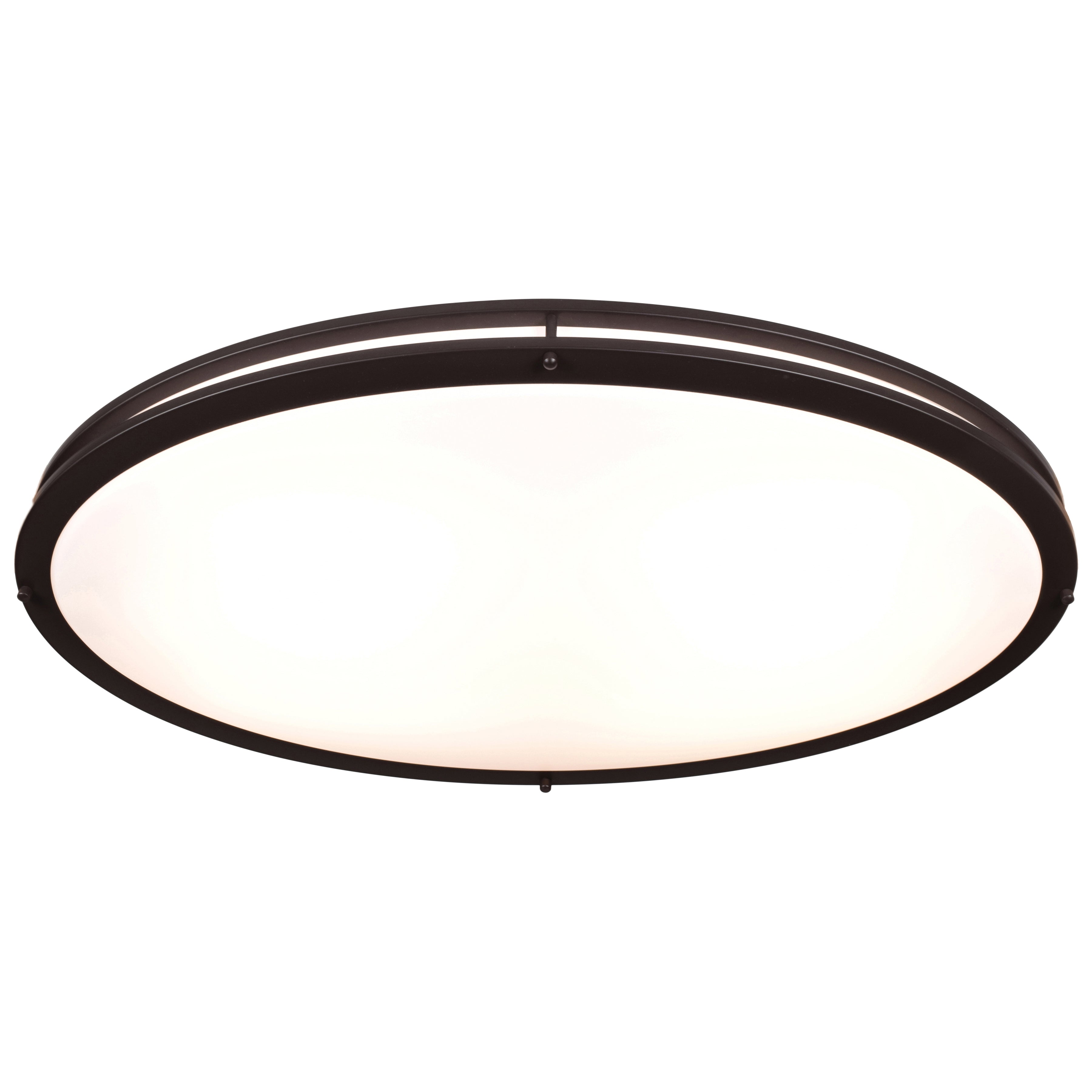 Solero III LED Flush Mount, Bronze / 18.5"