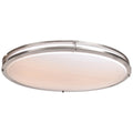 Solero III LED Flush Mount, Brushed Steel / 18.5"