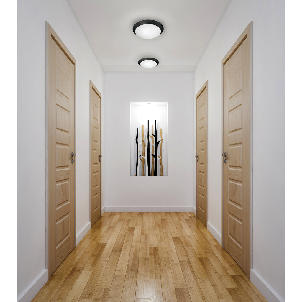 Access Lighting Cobalt Flush Mount, Matte Black / 11.25", image 2