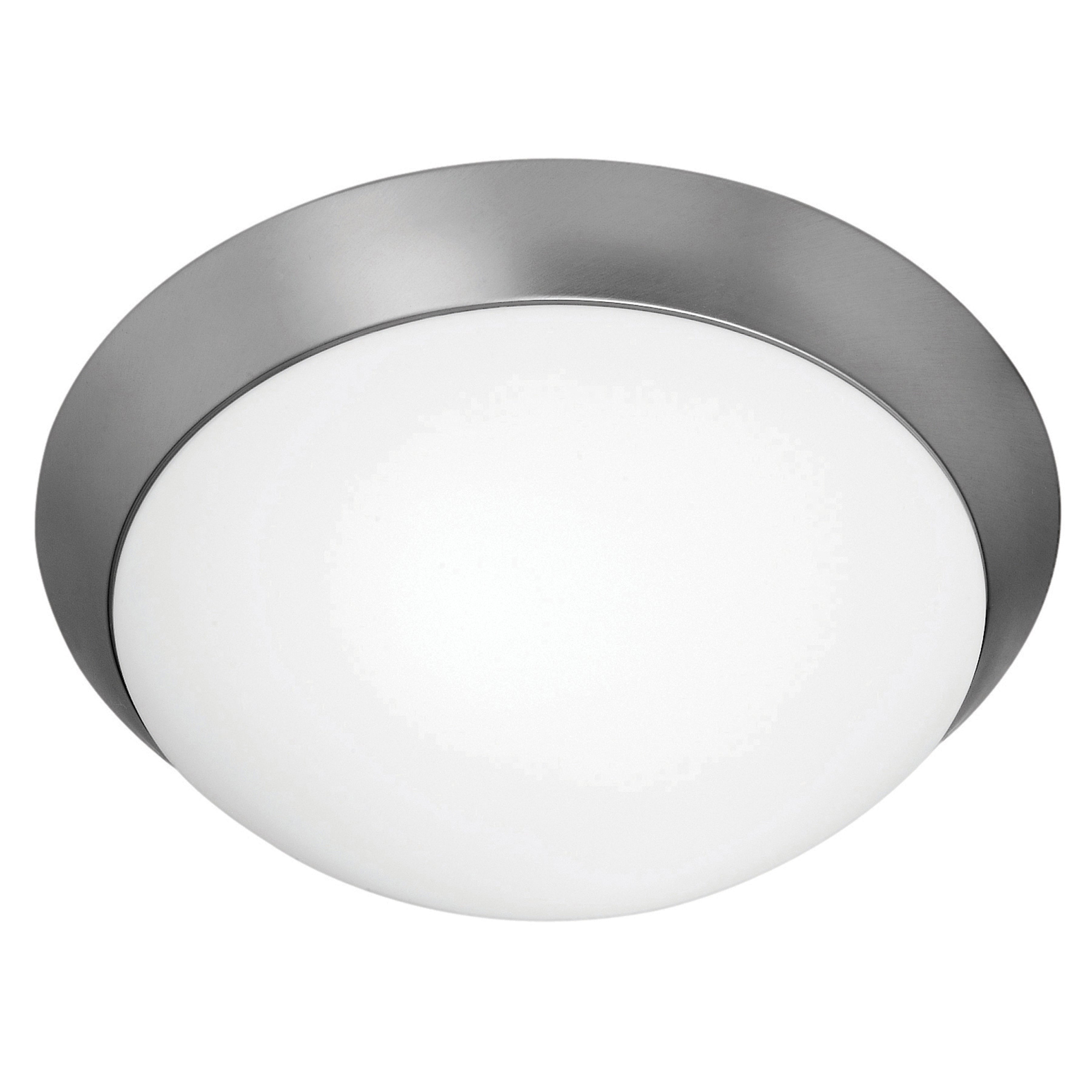 Cobalt LED Flush Mount, Brushed Steel / 15" / 18W