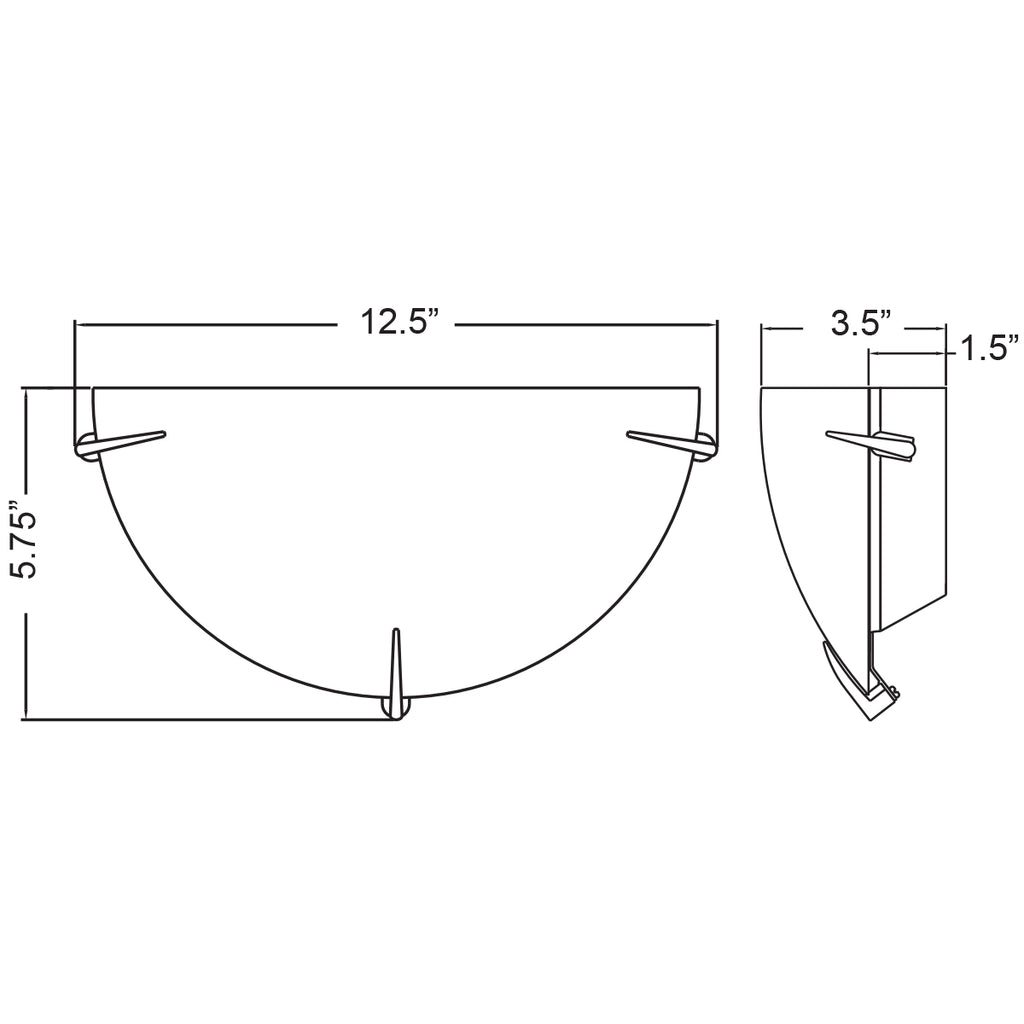 Access Lighting Zenon 1 Light LED Wall Sconce, image 2