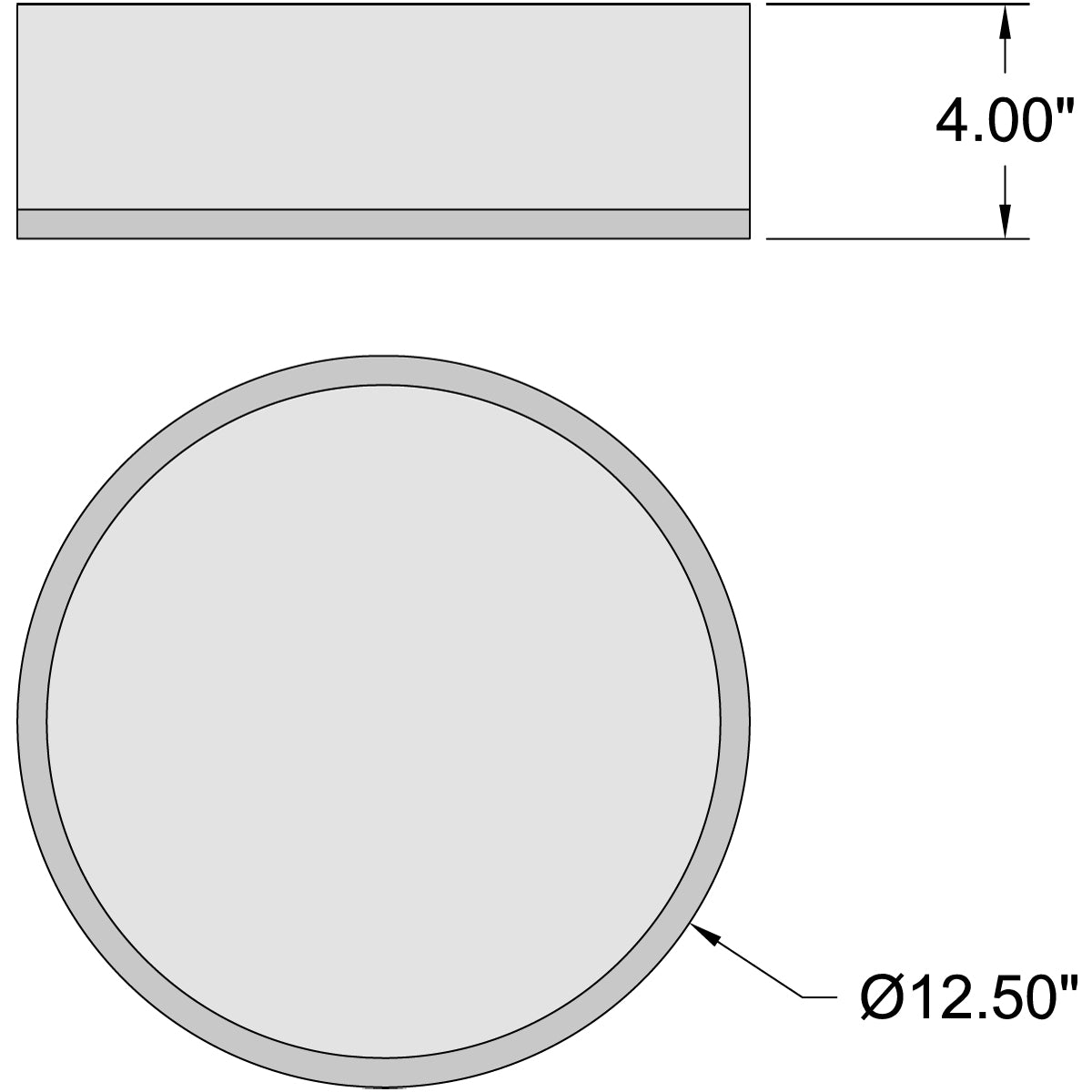 Access Lighting Aero Flush Mount, 12.5", image 8