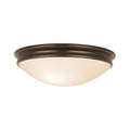 Atom Flush Mount, Oil Rubbed Bronze / 10.5"