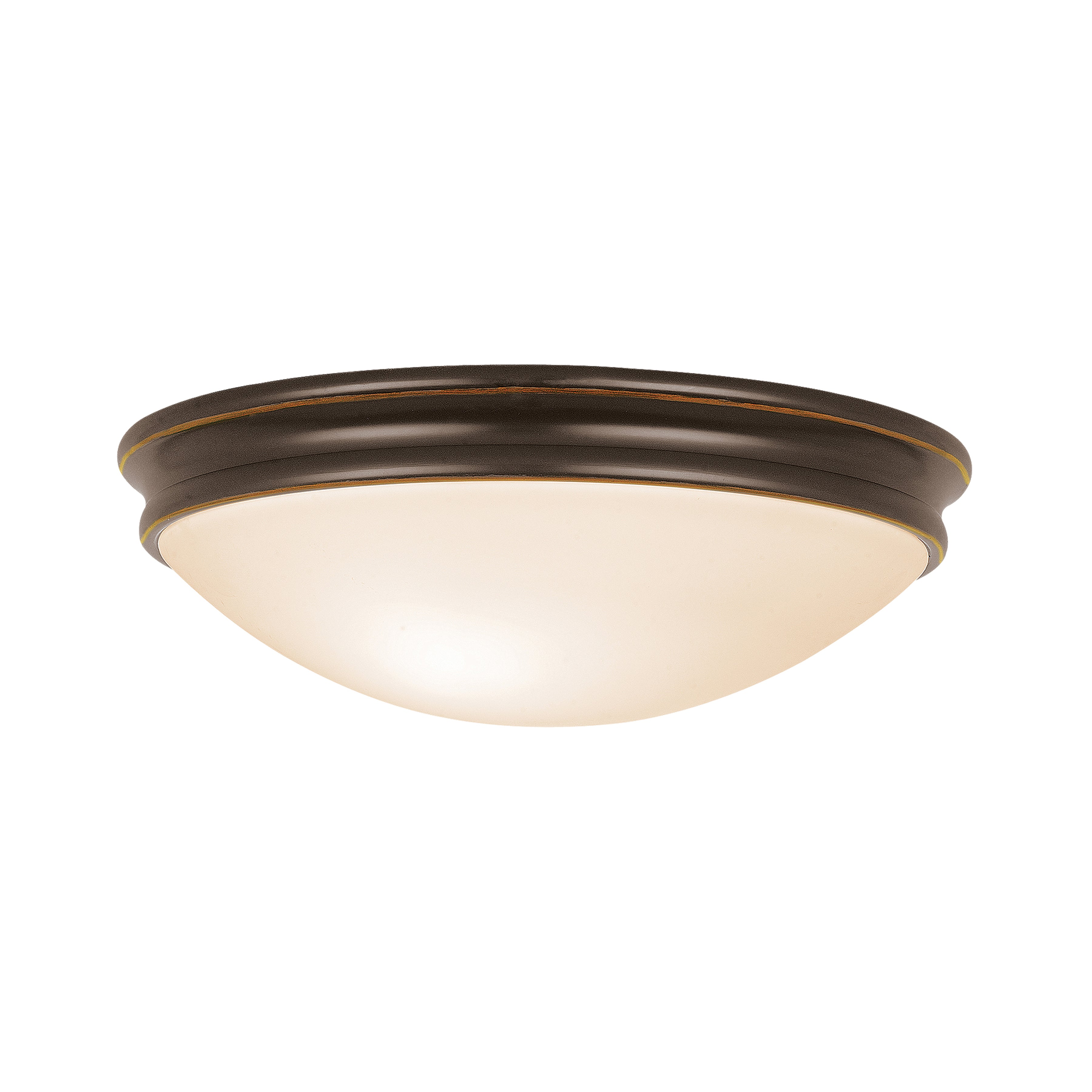 Atom Flush Mount, Oil Rubbed Bronze / 10.5"