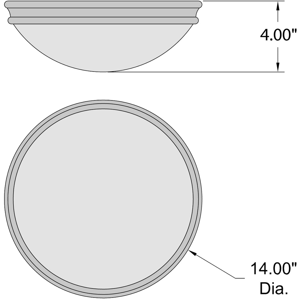 Access Lighting Atom LED Flush Mount, Brushed Steel / 14", image 7