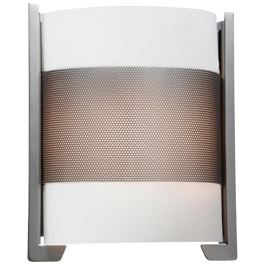 Access Lighting Iron LED Wall Sconce, Brushed Steel