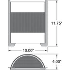 Access Lighting Iron Wall Sconce, Bronze, image 2