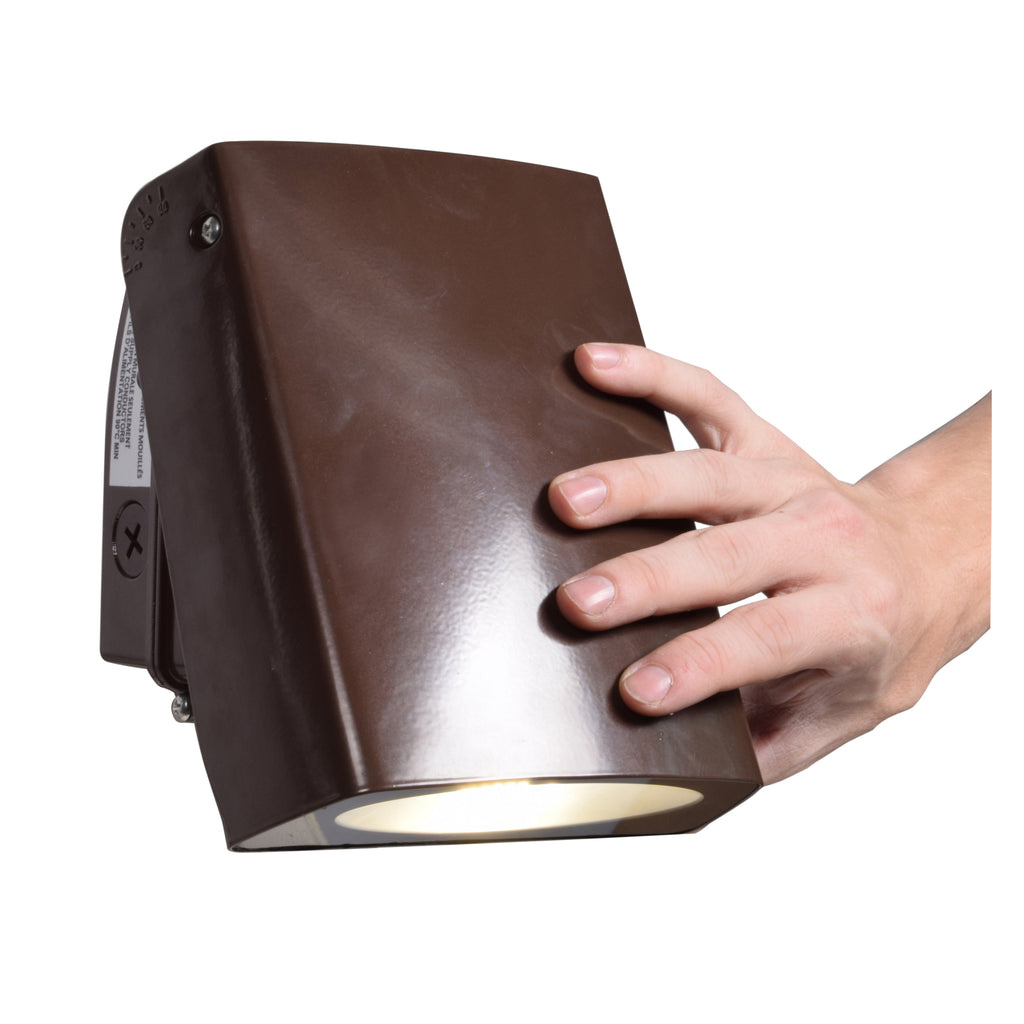Adapt Outdoor Adjustable LED Wall Mount, Bronze
