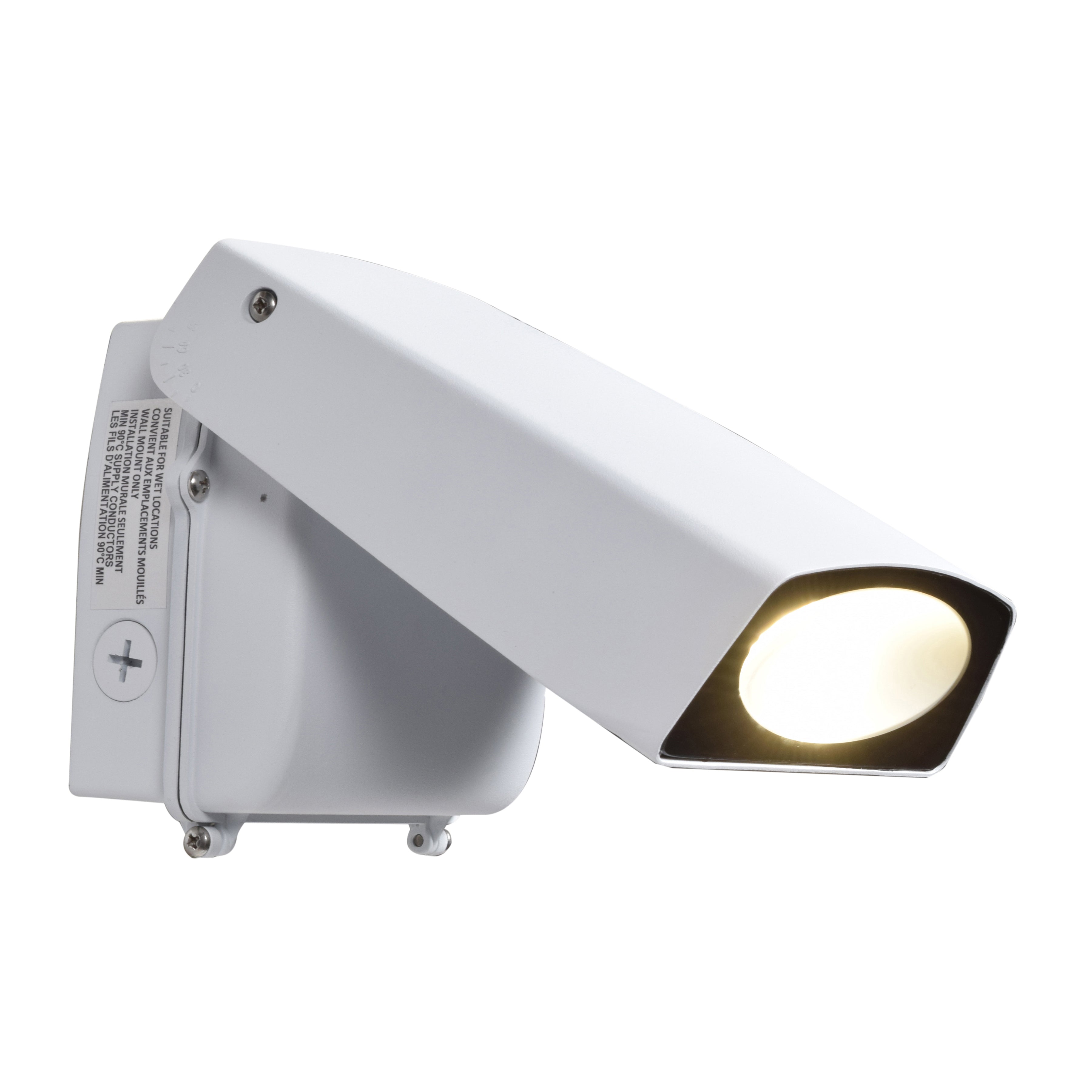 Adapt Outdoor Adjustable LED Wall Mount, White