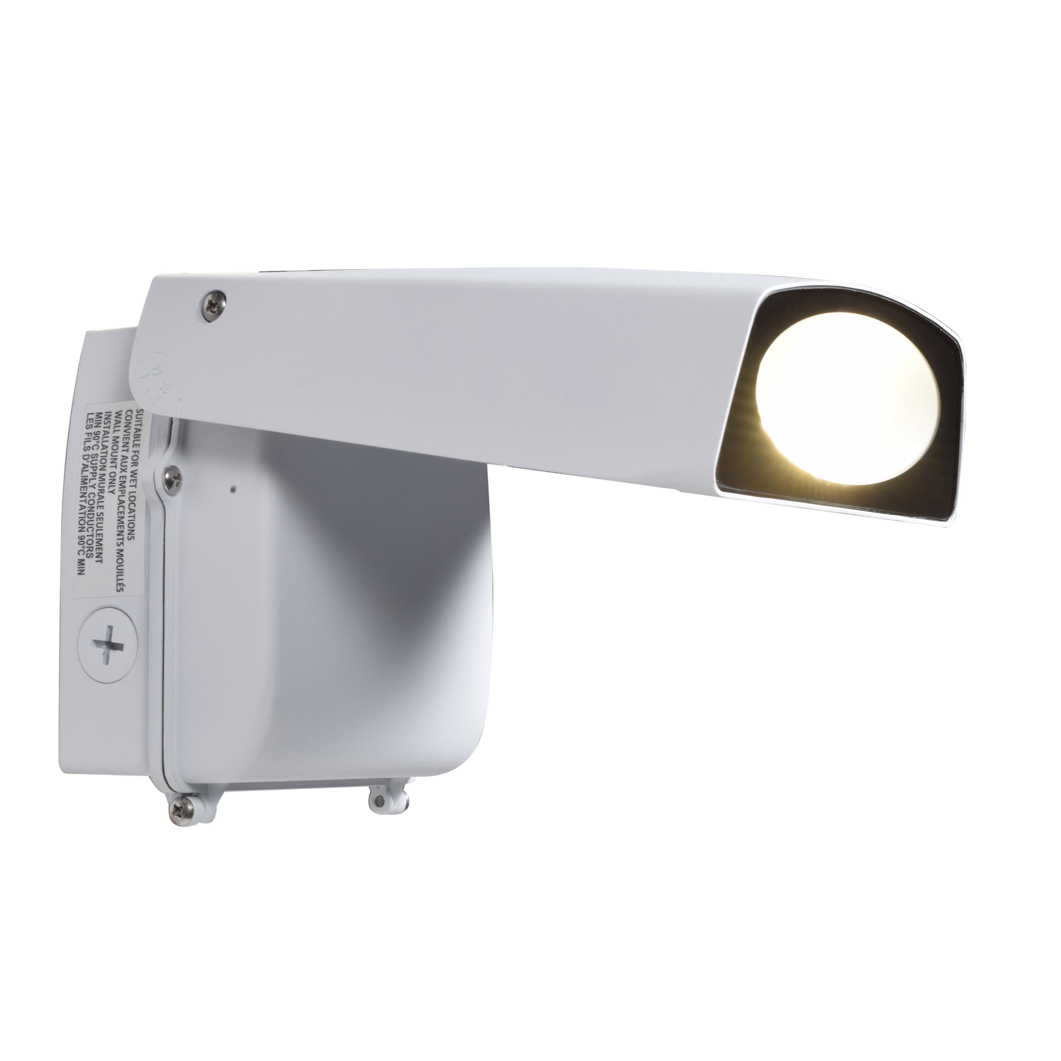Adapt Outdoor Adjustable LED Wall Mount, White