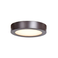 Strike 2.0 LED Flush Mount, Bronze