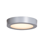 Strike 2.0 LED Flush Mount, Silver