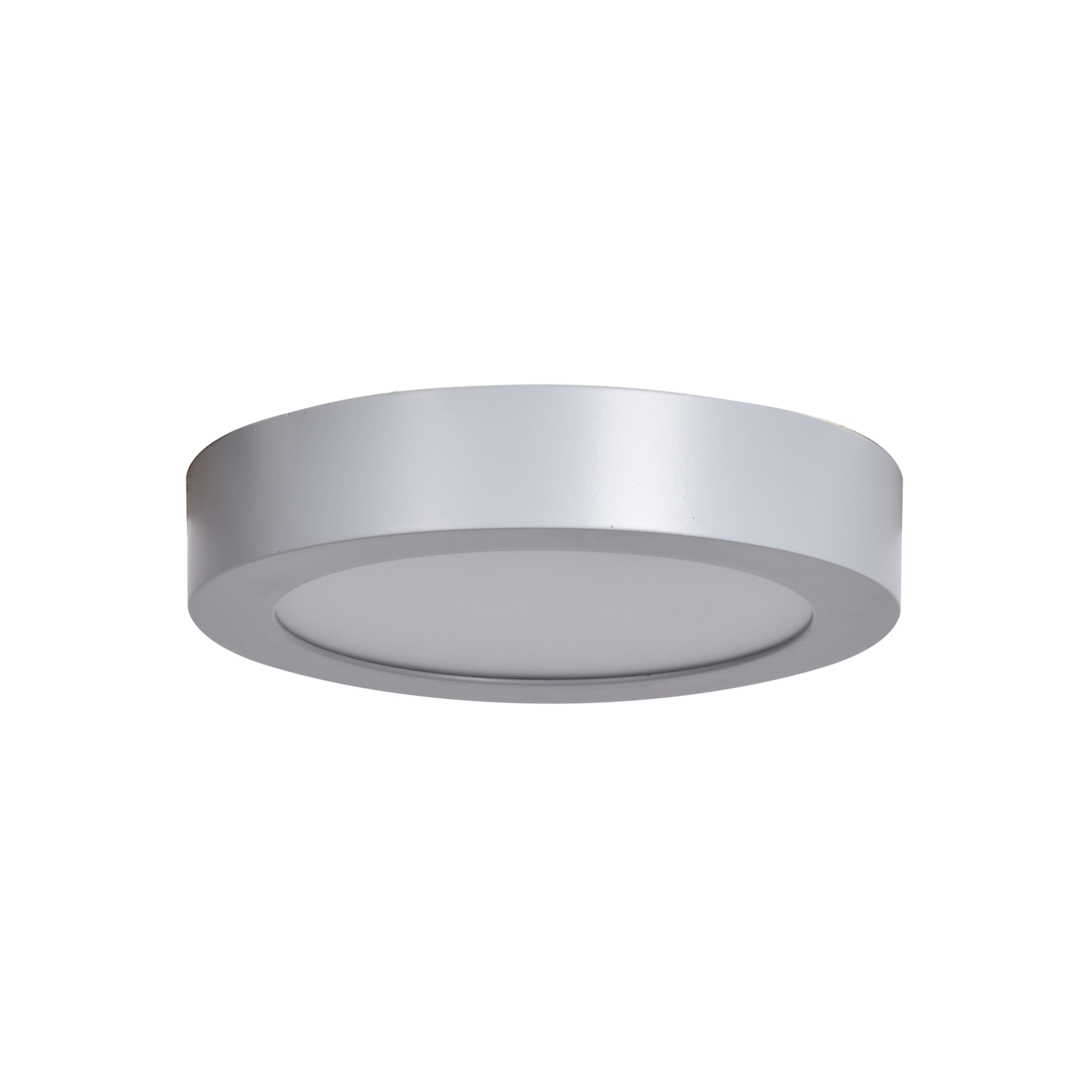 Strike 2.0 LED Flush Mount, Silver