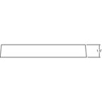 Access Lighting Strike 2.0 SQ LED Flush Mount, White, image 4