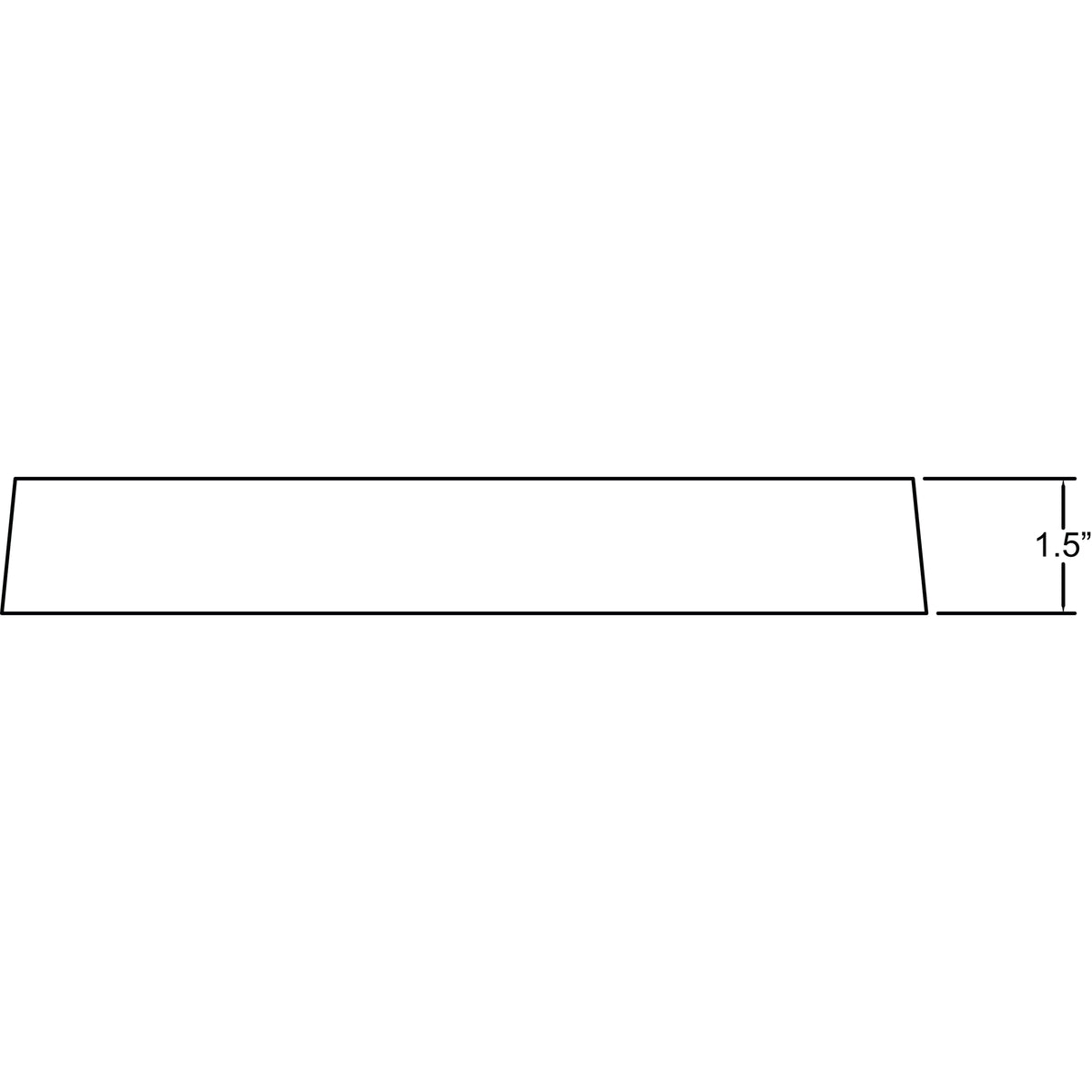 Access Lighting Strike 2.0 SQ LED Flush Mount, White, image 4