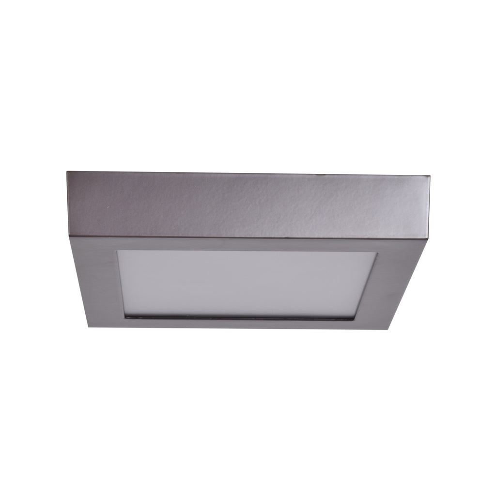 Strike 2.0 SQ LED Flush Mount, Bronze