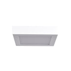 The Access Lighting Strike 2.0 SQ LED Flush Mount in white is shown mounted on a plain white background.
