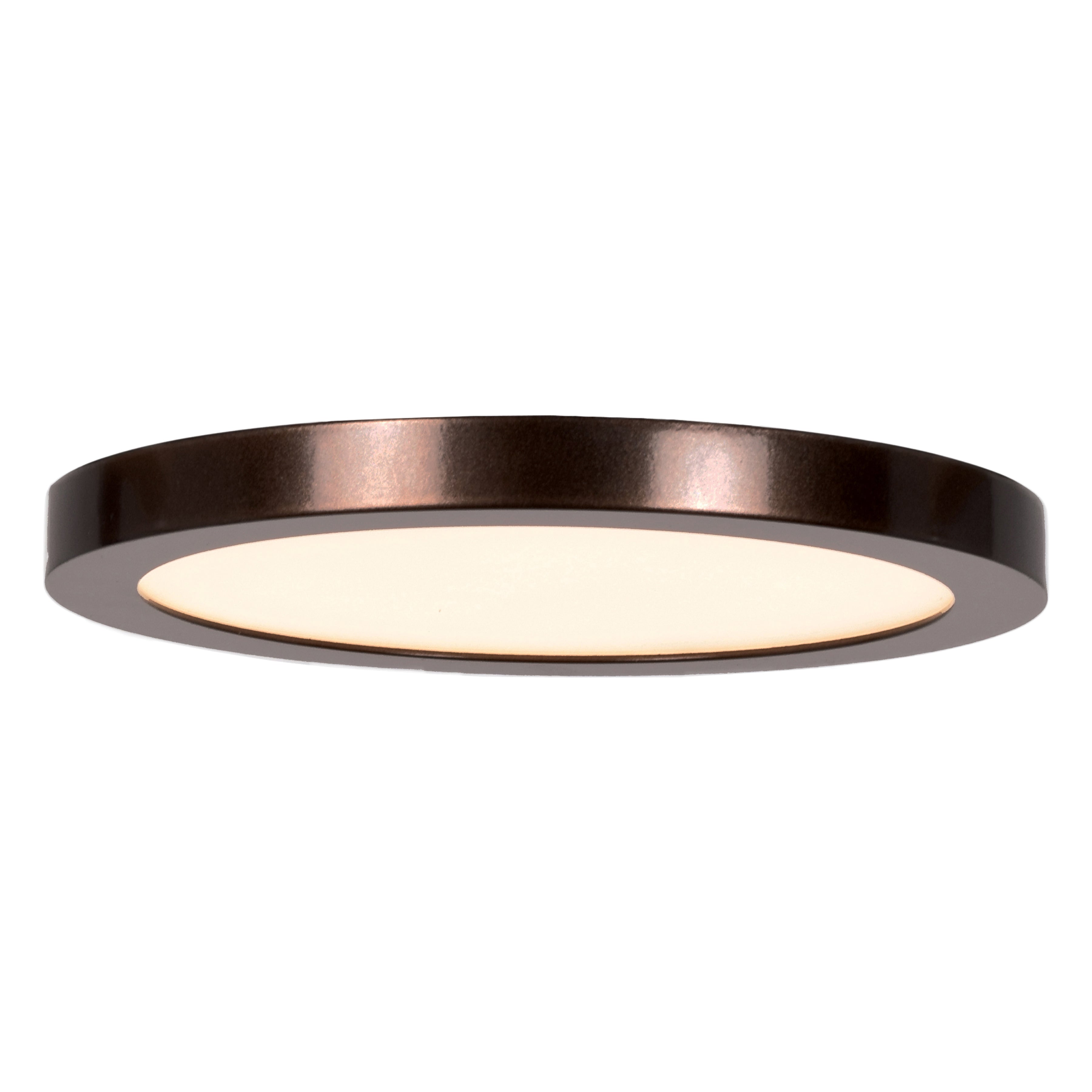 Disc LED Flush Mount, Bronze / 5.5" / 3000K
