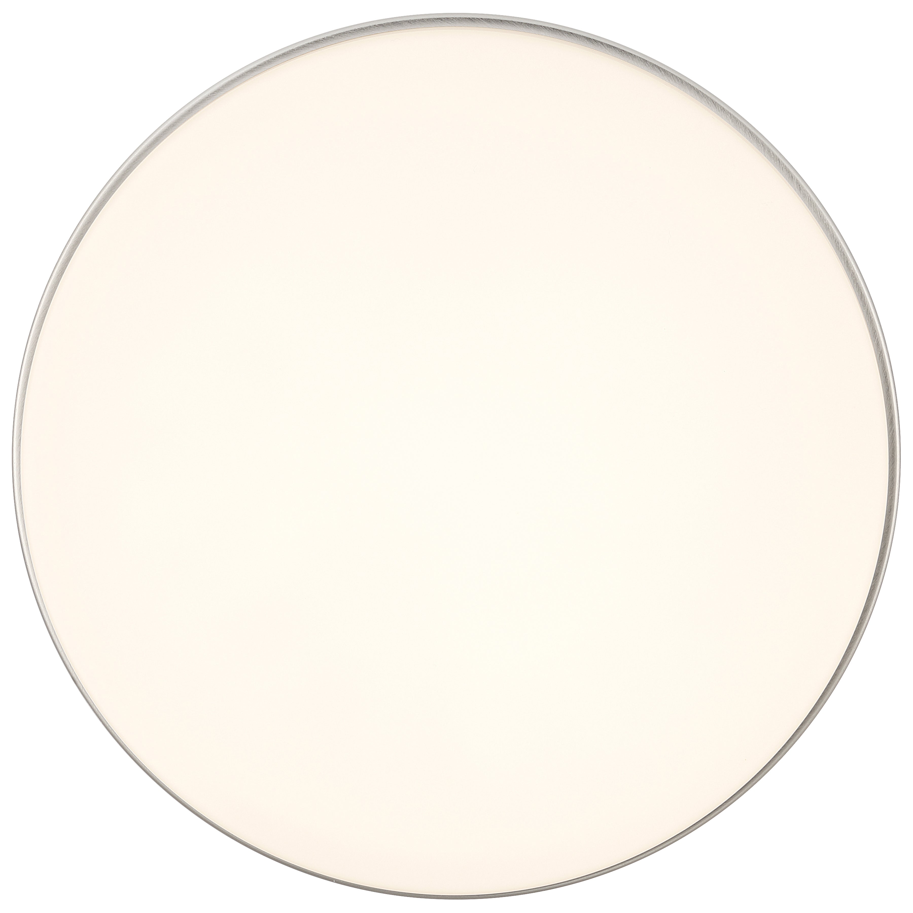 Roma Minimus LED Flush Mount, Brushed Steel