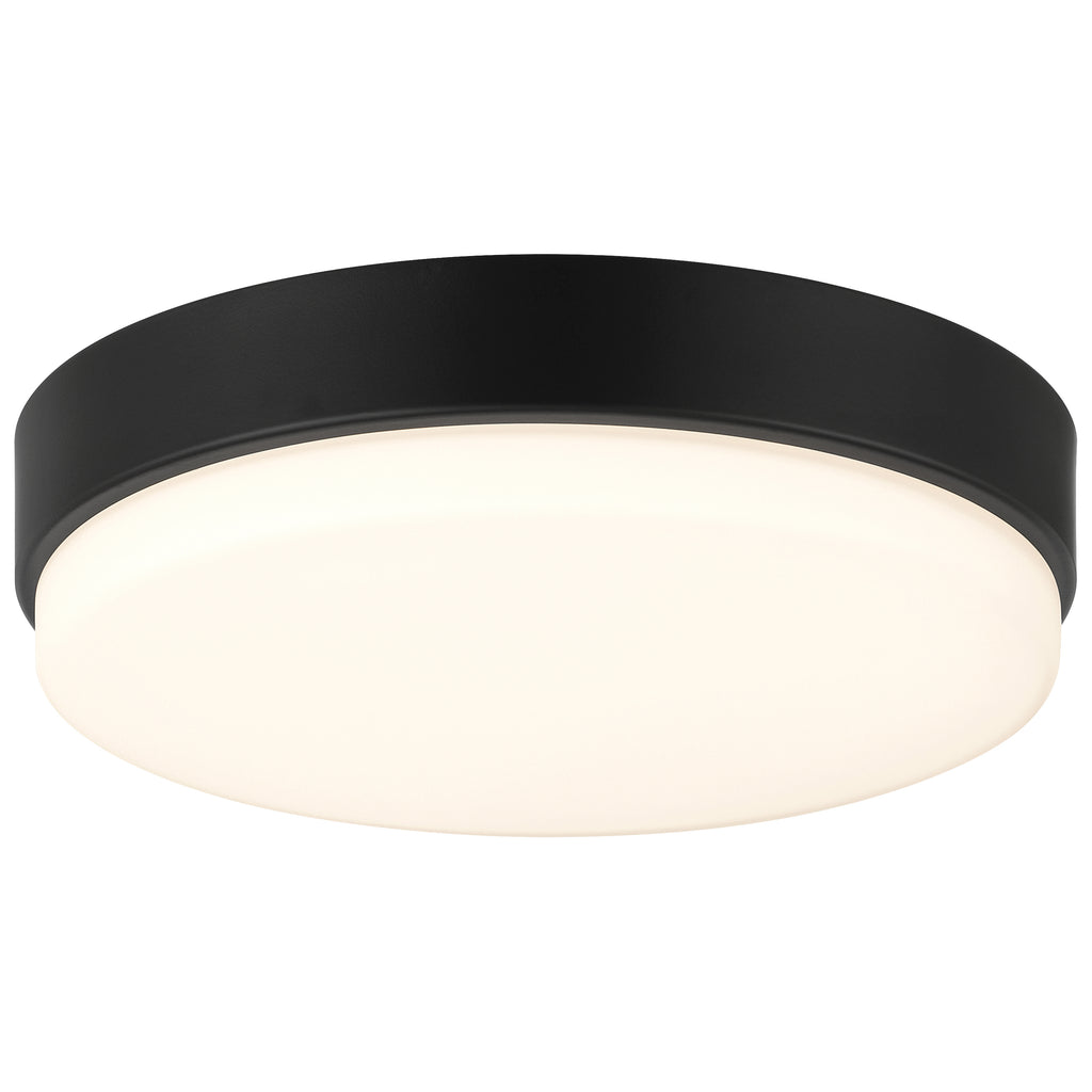 Roma Minimus LED Flush Mount, Matte Black
