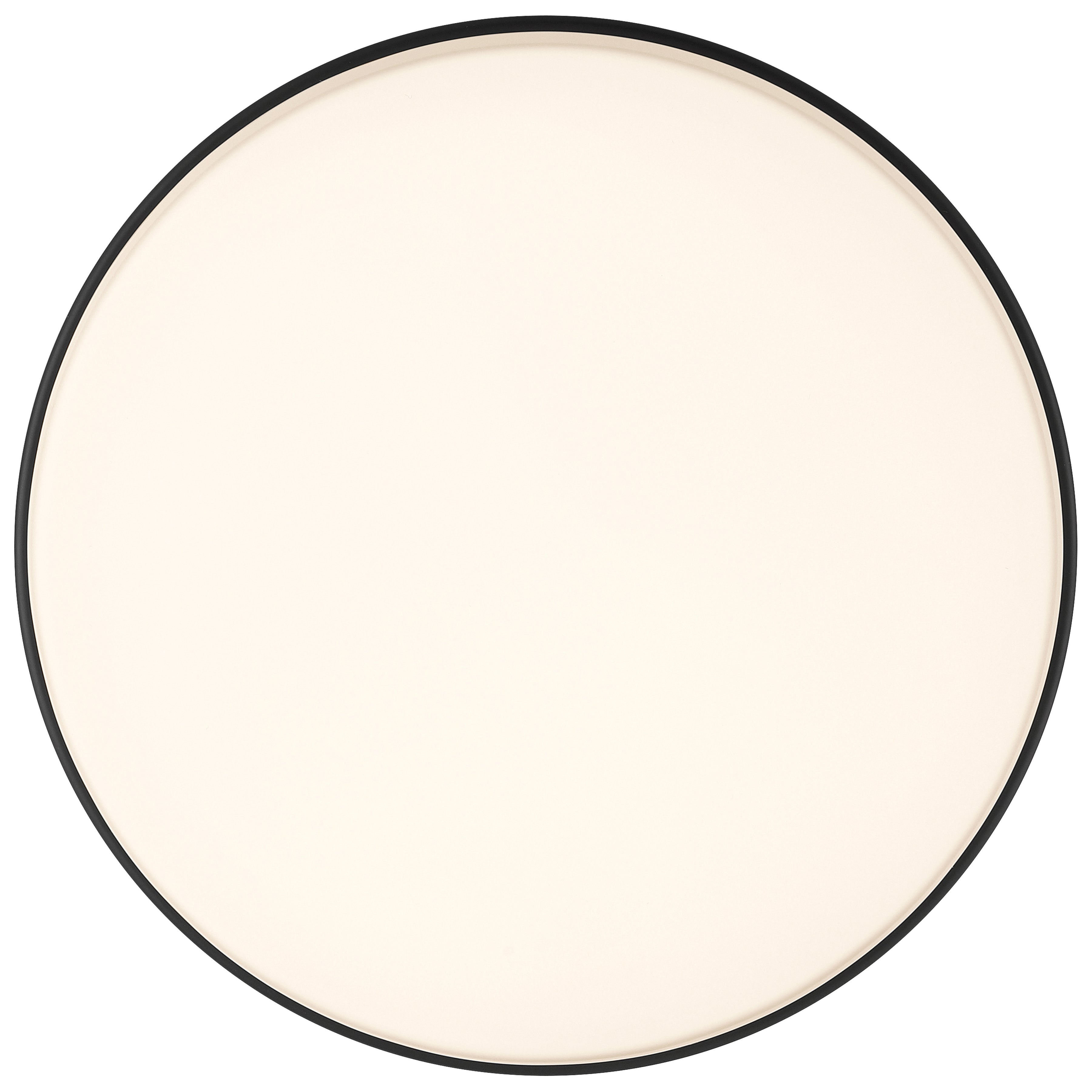 Roma Minimus LED Flush Mount, Matte Black