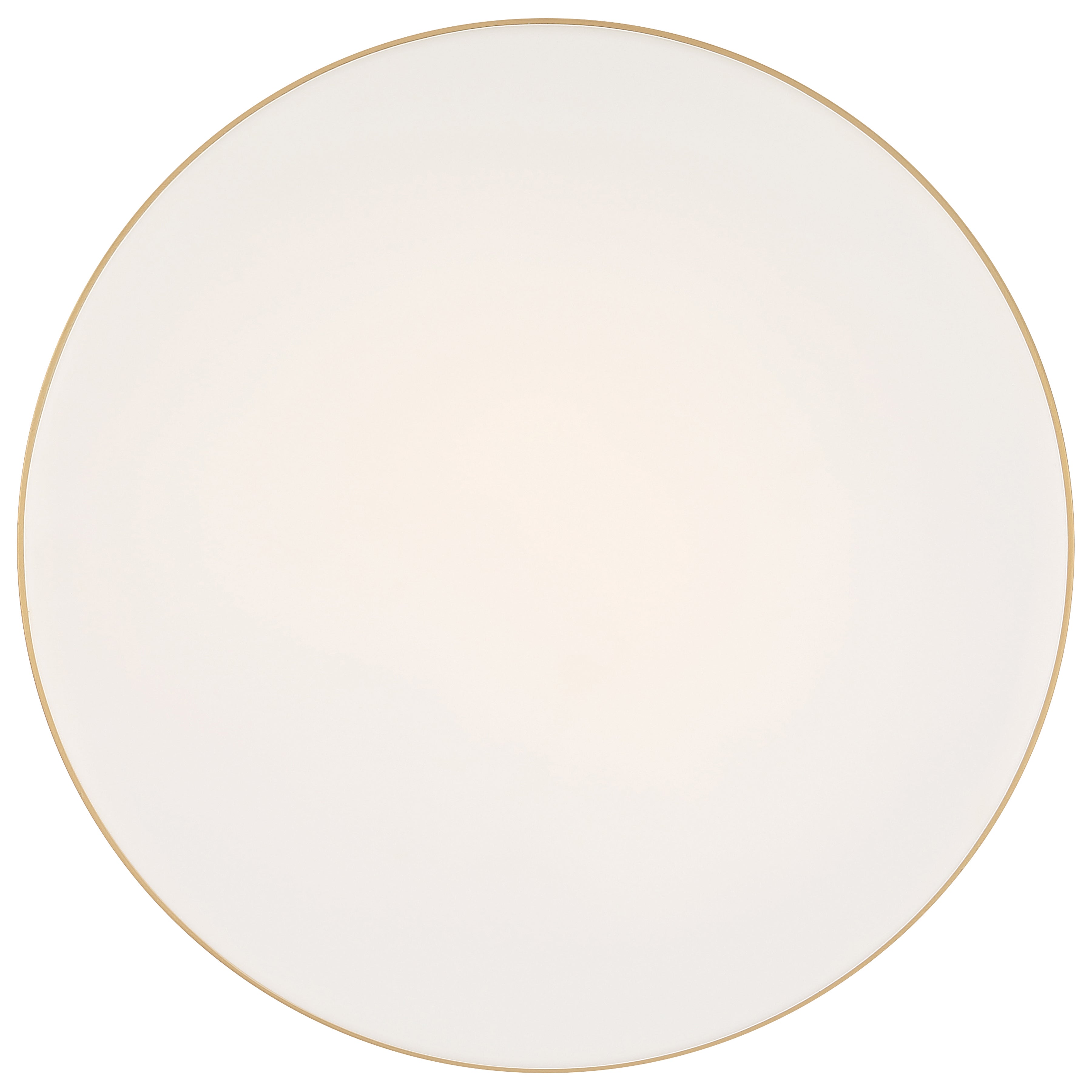 Roma LED Flush Mount, Antique Brushed Brass / 11"