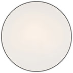 Roma LED Flush Mount, Matte Black / 11"