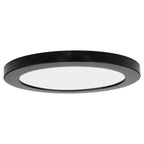 ModPLUS 3CCT LED Flush Mount, Black / 7"