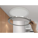 Access Lighting ModPLUS Dual Voltage LED Flush Mount, Brushed Steel / 9", image 4