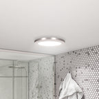 Access Lighting ModPLUS 3CCT LED Flush Mount, Brushed Steel / 7", image 4